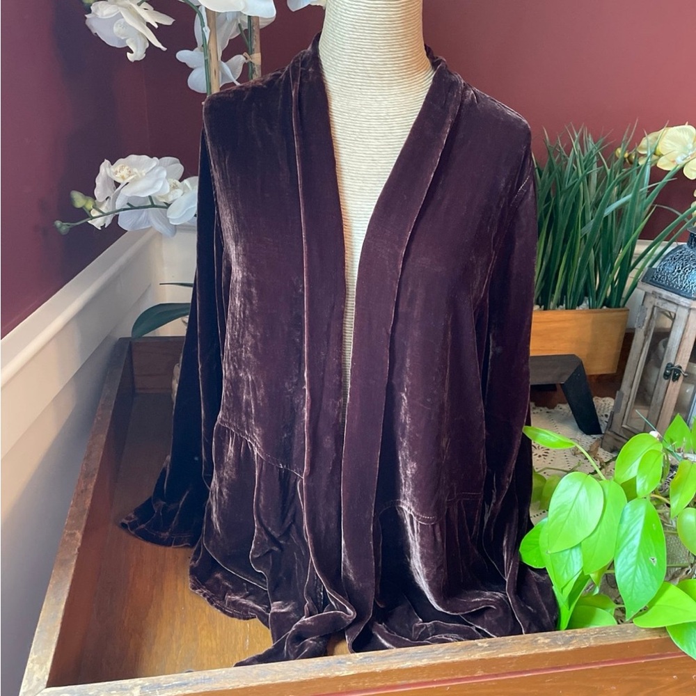 CMC Cardigan Warm Brown Size Medium